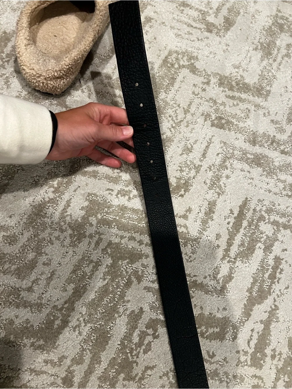 B-Low the Belt textured black